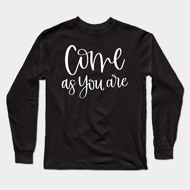 Come as You Are Long Sleeve T-Shirt by StacysCellar